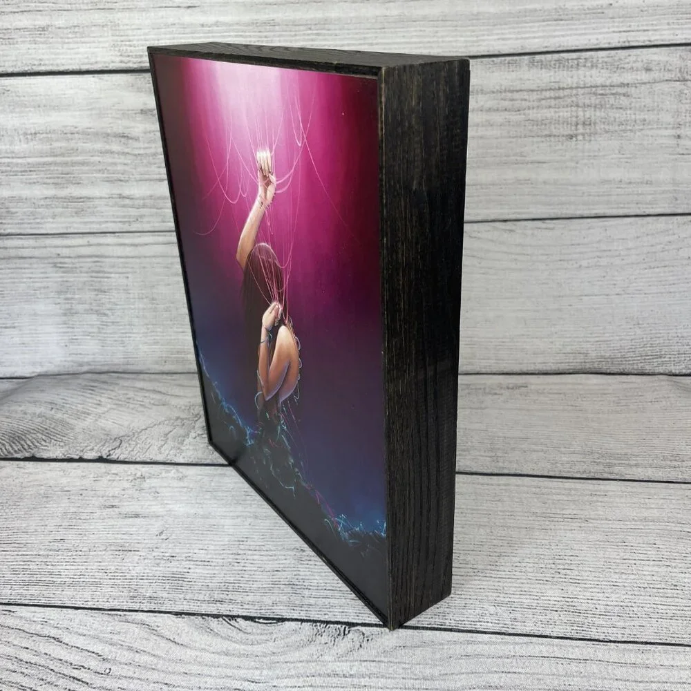 Charlie Bowater Breakaway Mini Art Block Framed Print 10x12
